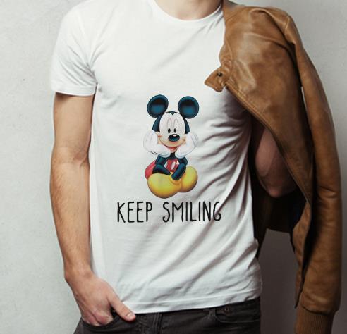 Official Mickey Mouse Keep Smiling shirt