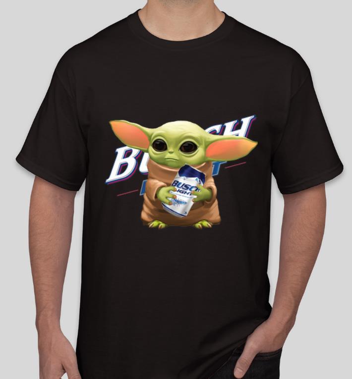 Original Star Wars Baby Yoda Hug Busch Light shirt