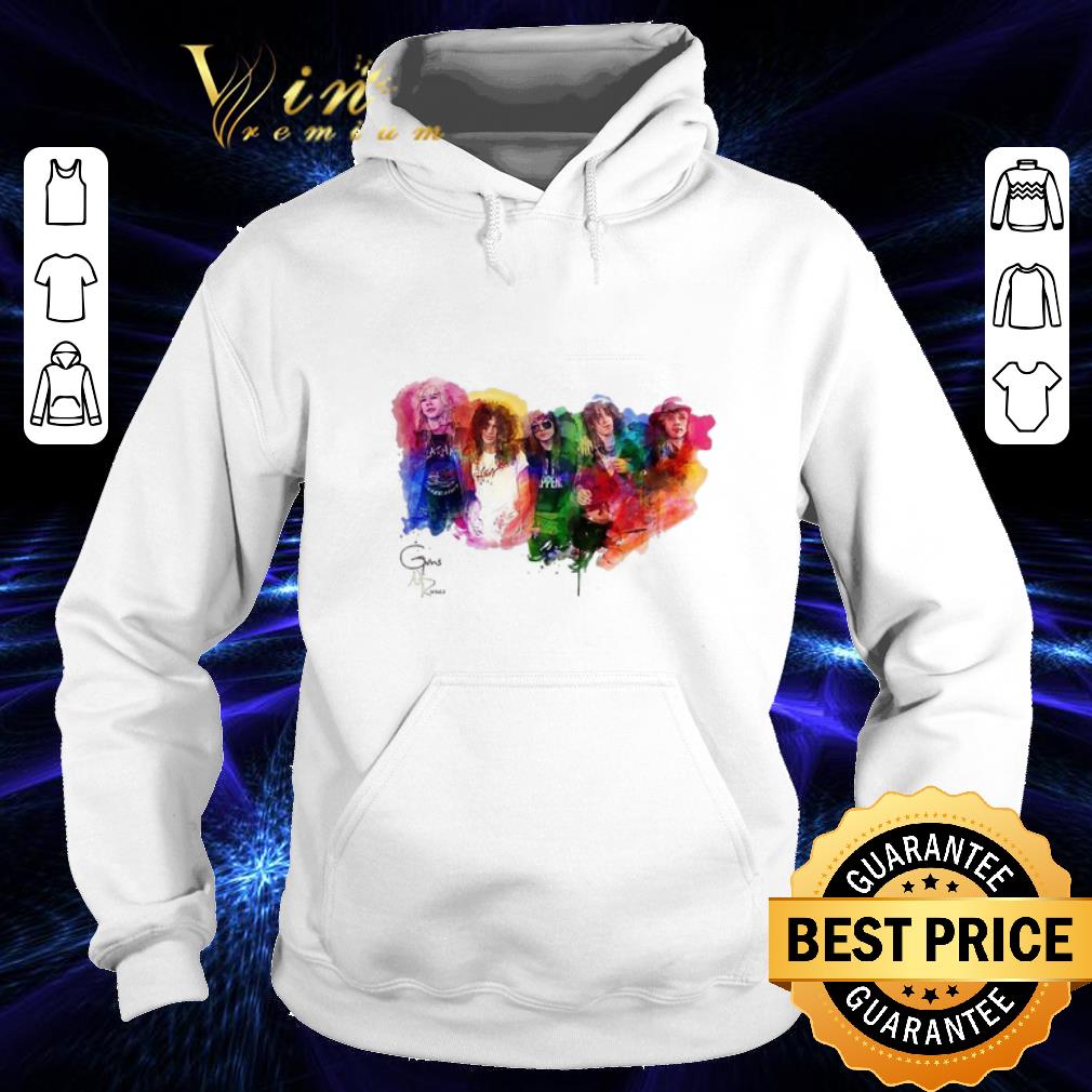 Premium Color Guns N Roses Slash signature shirt 9 Premium Color Guns N Roses Slash signature shirt