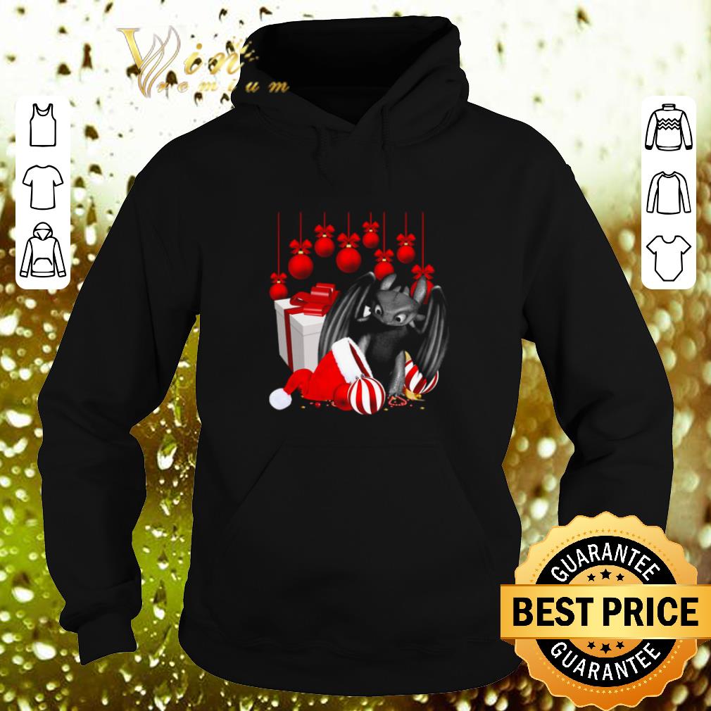 Premium Toothless hat Santa gift Christmas shirt