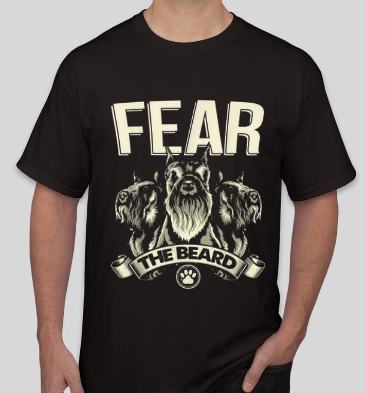 Top Fear The Bear Schnauzer Giant Mini Minitature shirt