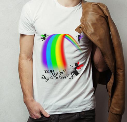 Awesome 100 Magical Days Of School Fairies shirt
