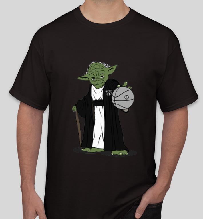 Top Master Yoda NBA Brooklyn Nets shirt