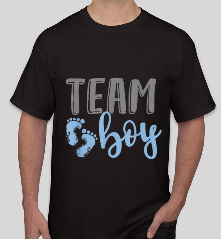Top Team Boy Gender Reveal shirt