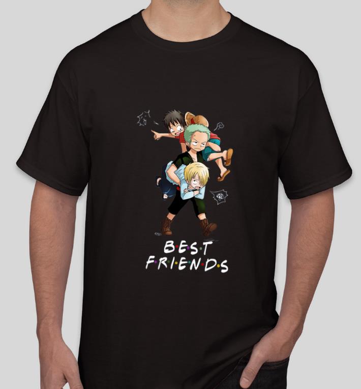 Awesome Monkey D. Luffy Roronoa Zoro Sanji Best Friends shirt