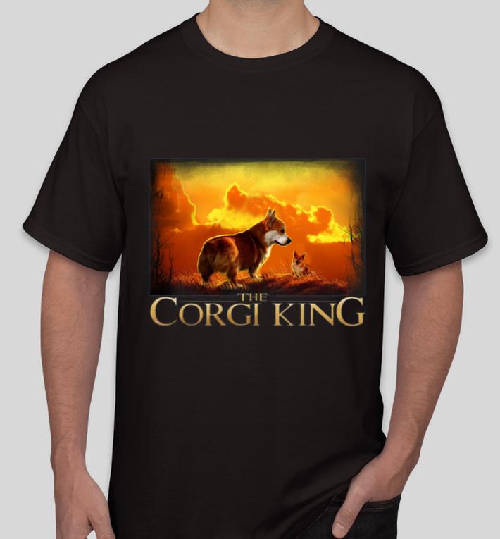 Great The Corgi King Dog Lovers shirt
