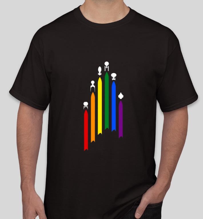 Hot LGBT Star Trek Spaceship shirt