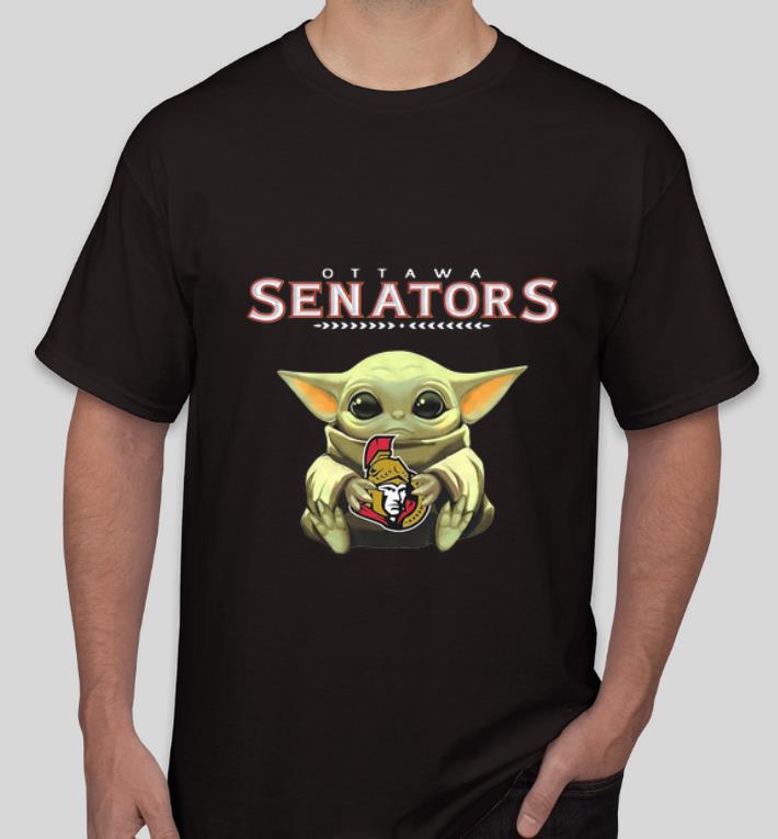 Official Baby Yoda Hug Ottawa Senators shirt