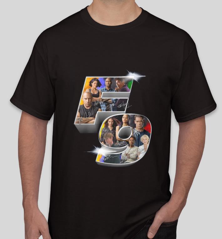 Original Fast And Furious F9 Signatures shirt