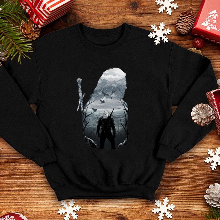 Premium Geralt Wild Hunt Mashup The Witcher shirt