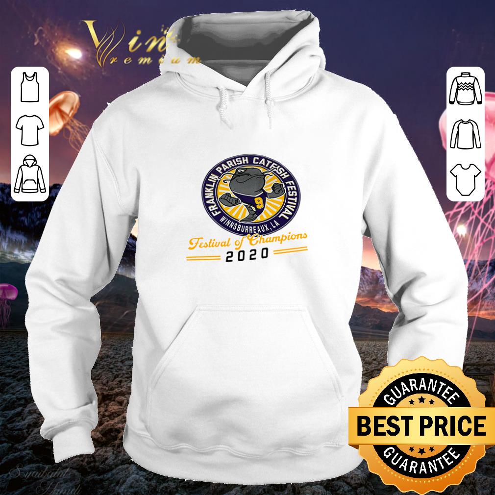 Cheap Franklin Parish Catfish Festival of Champions 2020 Winnsburreaux shirt