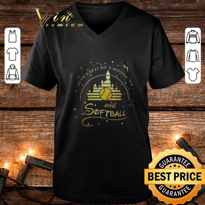 Cheap Walt Disney logo powered by fairydust and softball shirt 9 Cheap Walt Disney logo powered by fairydust and softball shirt