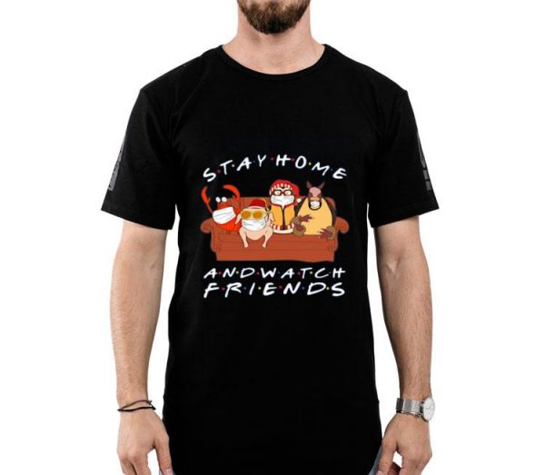 Hot Friends Stay Home And Read Books shirt