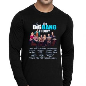 Hot The Bigbang Theory 2007 2020 12 Seasons 279 Episodes shirt