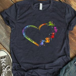 Top Love Dragons Heart shirt