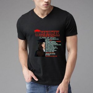 Nice Senior Things Class Of 2020 I Entered The World In The Wake Shirt