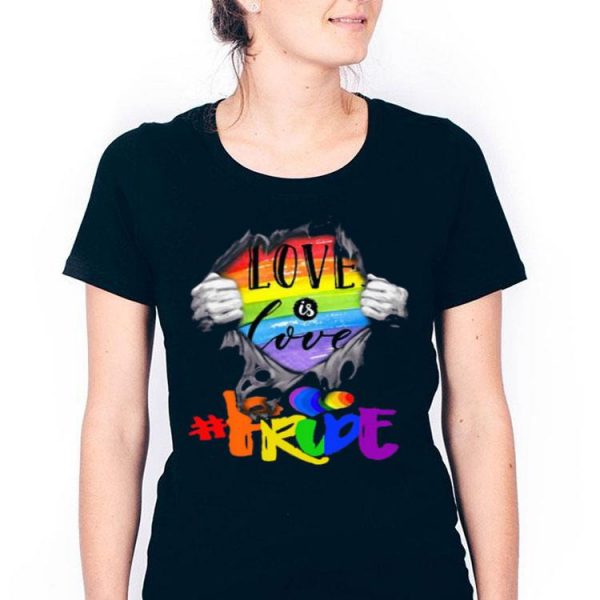 Nice Lgbt Love Is Love Shirt