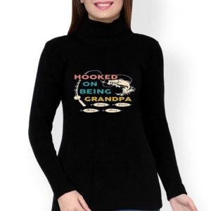 Nice Hooked By Being Fishing Father’s Day Personalized shirt