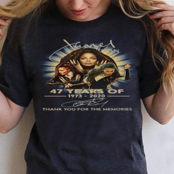 Top Anniversary Thank You For The Memories Janet Jacksons shirt