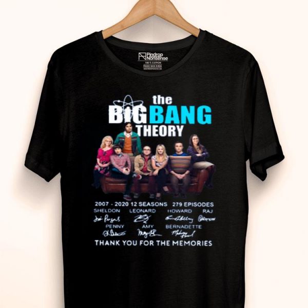 Hot The Bigbang Theory 2007 2020 12 Seasons 279 Episodes shirt