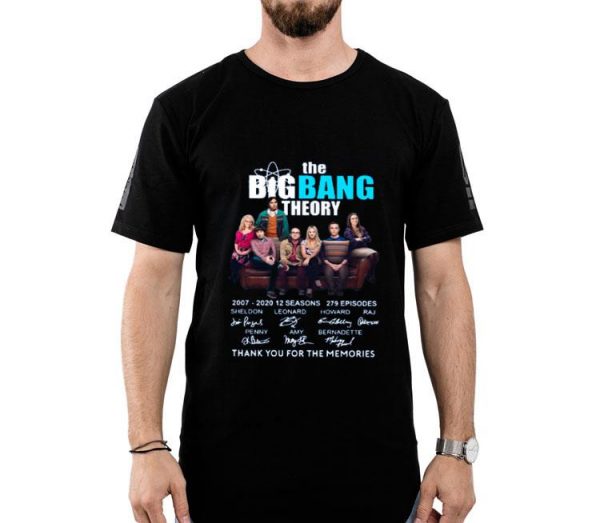 Hot The Bigbang Theory 2007 2020 12 Seasons 279 Episodes shirt