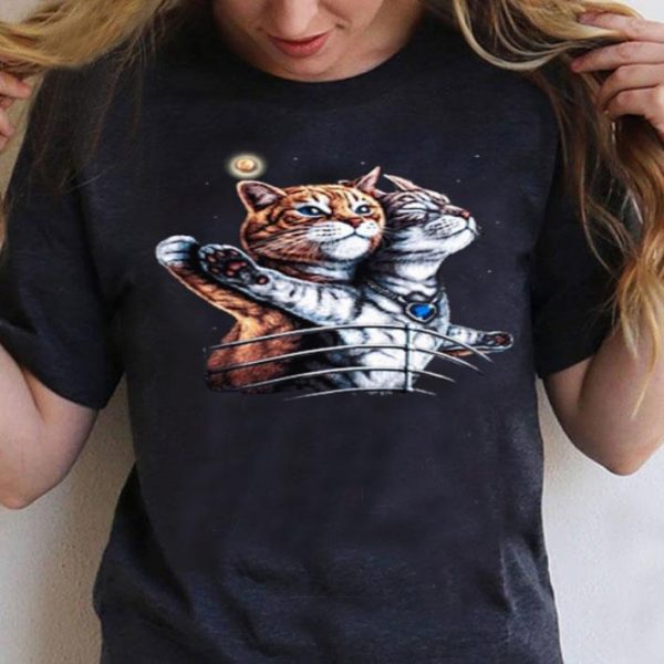 Top Titanic Cat shirt