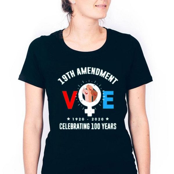 Nice 19th Amendment Voe Women Right To Vote Tee Shirt