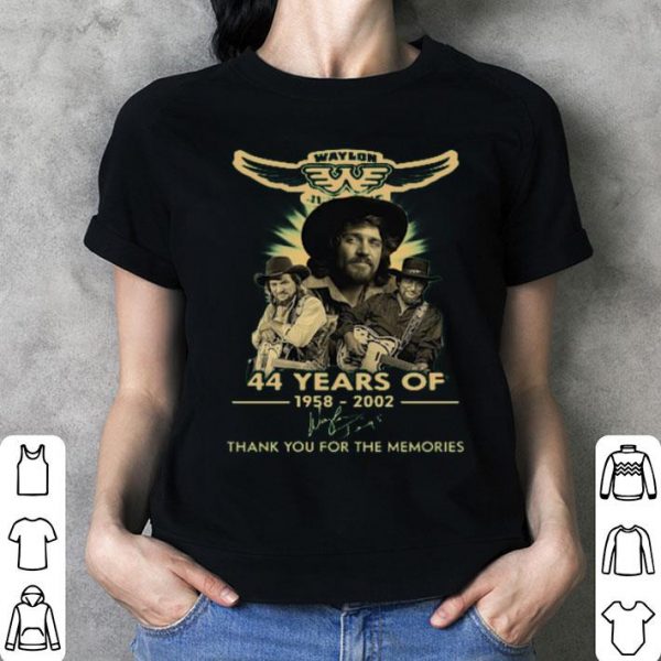 Waylon Jennings 44 Years Of 1958 2020 Signature Thank You For The Memories