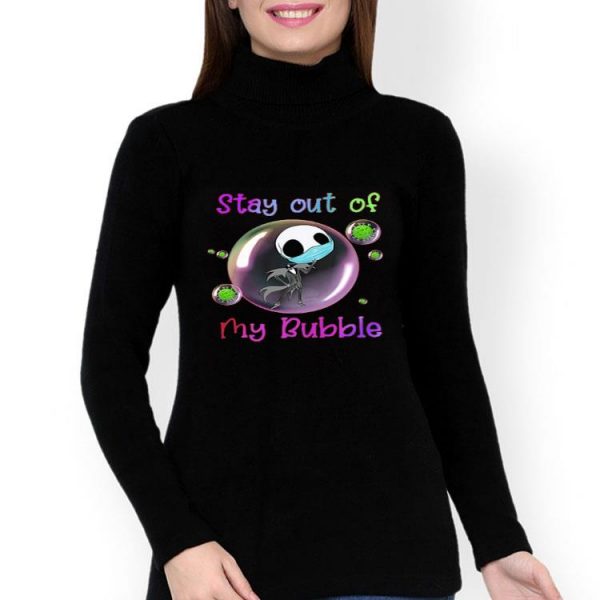 Top Jack Skellington Mask Stay Out Of My Bubble Shirt