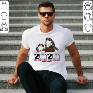 Hot Shih Tzus Mask 2020 The Year When Shit Got Real Quarantined shirt