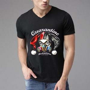 Nice Quarantine Harley Quinn Face Respirator Mask Est 2020 Shirt