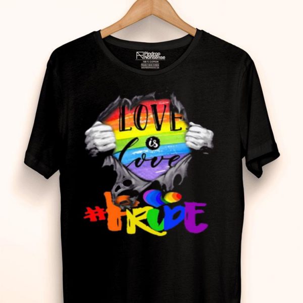 Nice Lgbt Love Is Love Shirt