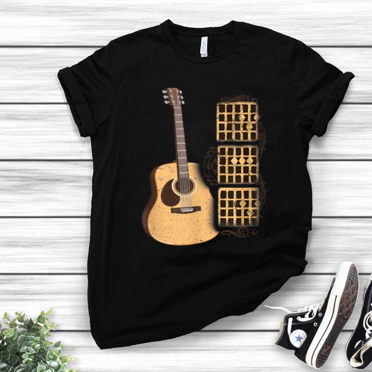 Guitar Dad Chord Acoustic Guitarist Fathers Day Shirt