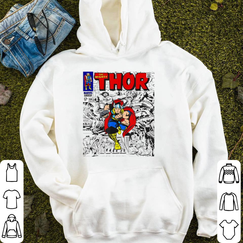 The Mighty Thor Retro Comic Cover Graphic Shirt
