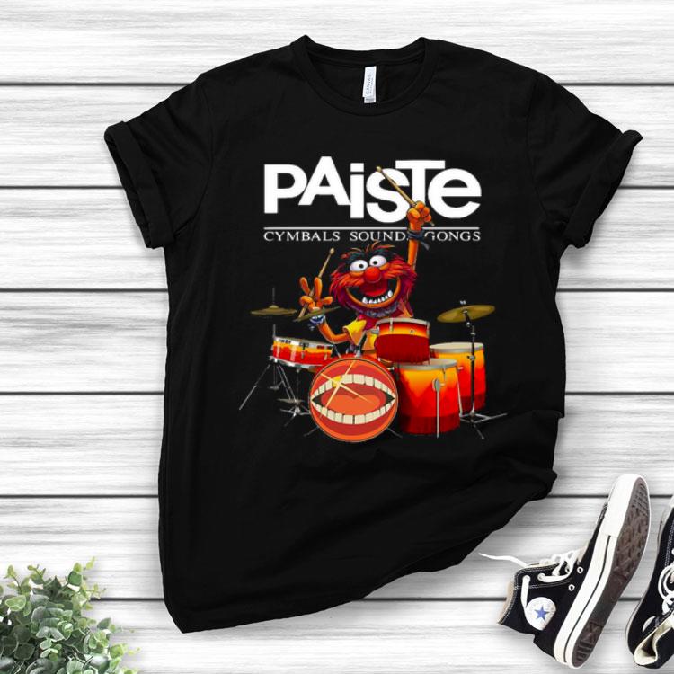 The Muppet Playing Drum For Paiste Cymbals Sound Gongs Shirt