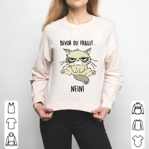 Grumpy Bevor Du Fragst Nein Shirt