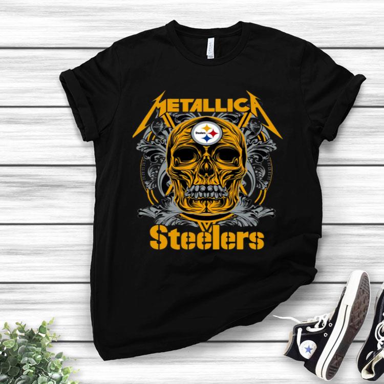 Skull Metallica Steelers Pittsburgh Shirt