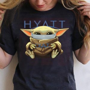 Baby Yoda Mask Hug Hyatt Shirt 2 Baby Yoda Mask Hug Hyatt Shirt