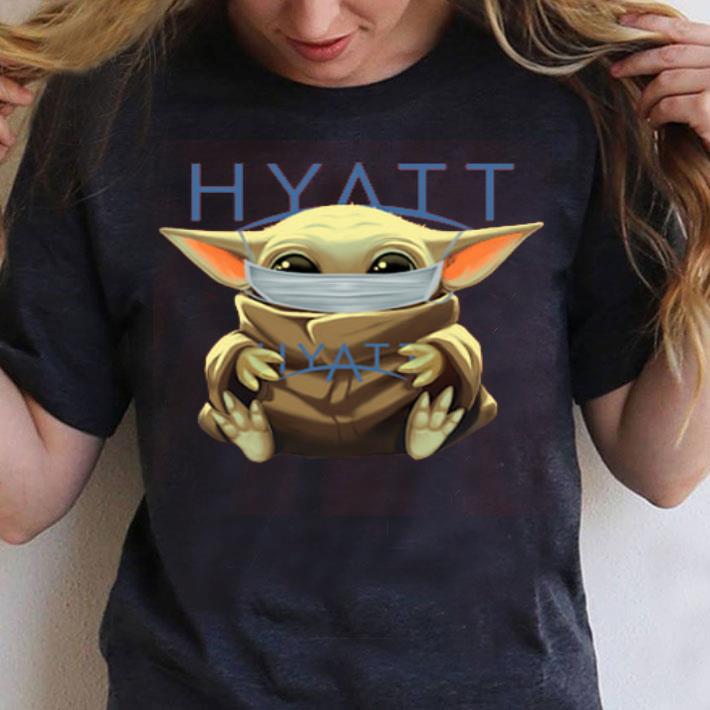 Baby Yoda Mask Hug Hyatt Shirt Baby Yoda Mask Hug Hyatt Shirt