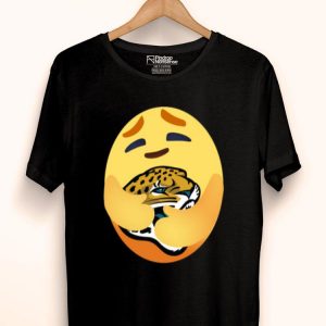Love The Jacksonville Jaguars Love Hug Care Emoji NFL Shirt