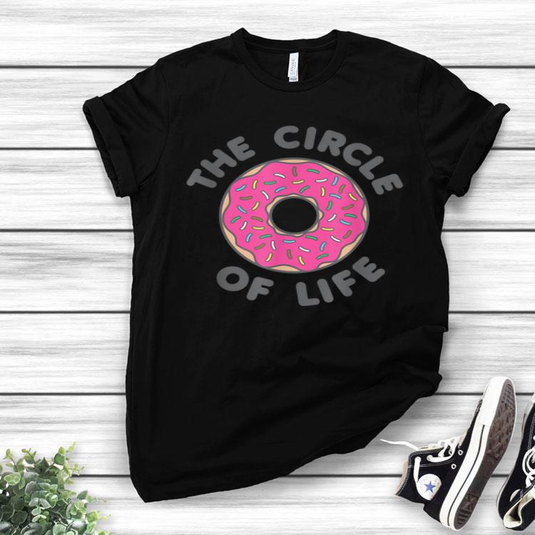 The Circle of Life Donut Strawberry Sprinkles Sweet Food Shirt