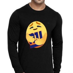 Love The New York Giants Love Hug Care Emoji NFL Shirt