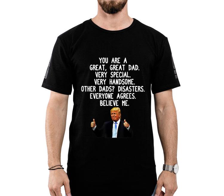 Donald Trump Father's Day Gag Gift Conservative Dad Shirt