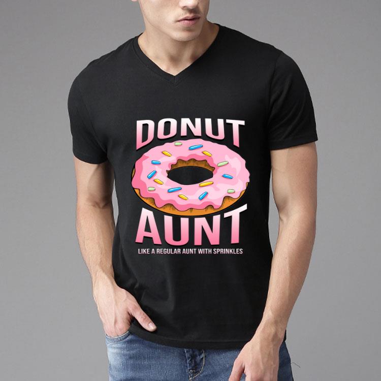 Donut Aunt for Auntie Sprinkles Food Lover Gifts Shirt