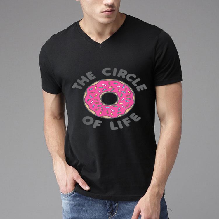 The Circle of Life Donut Strawberry Sprinkles Sweet Food Shirt