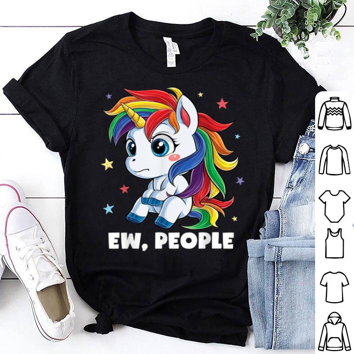 Unicorn Ew People Girls Rainbow Unicorns Shirt