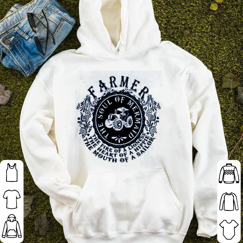Farmer The Soul Of Mermaid The Fire Of A Lioness.png Shirt
