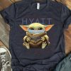 Baby Yoda Mask Hug Hyatt Shirt
