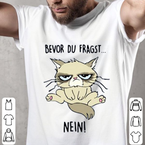 Grumpy Bevor Du Fragst Nein Shirt
