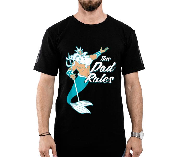 Disney The Little Mermaid King Triton Dad Men's Shirt